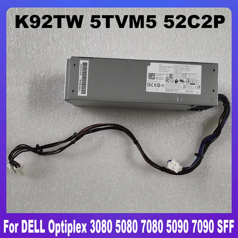 New For DELL Optiplex 3080 5080 7080 5090 7090 SFF 200W Power Supply PSU H200EBS-01 L200EBS-01 H200EPS-01 0K92TW 05TVM5 052C2P