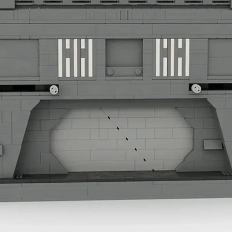 

Moc Building Bricks Military Base Blast Door Model Building Technology Modular Star Movie Series Blocks Construstion Toy Gifts
