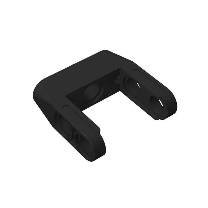 50 stks DIY Bouwsteen 49137 87408 Connector Toggle Joint Gladde Dubbele Bakstenen Collectie Modulaire GBC Speelgoed Voor Technische MOC