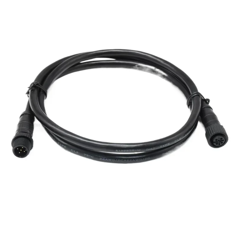 For M12-5 Core Nmea2000 Network Connector, Double Head Cable Connector