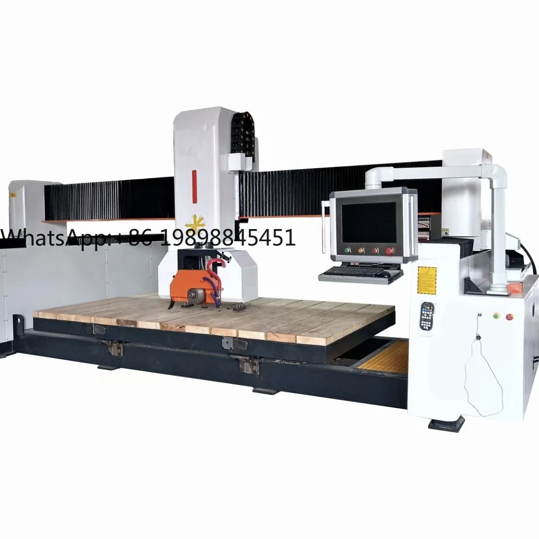 

Five Axis Bridge Saw Stone Cutting Machine for Decorative Marble Tile Countertops
