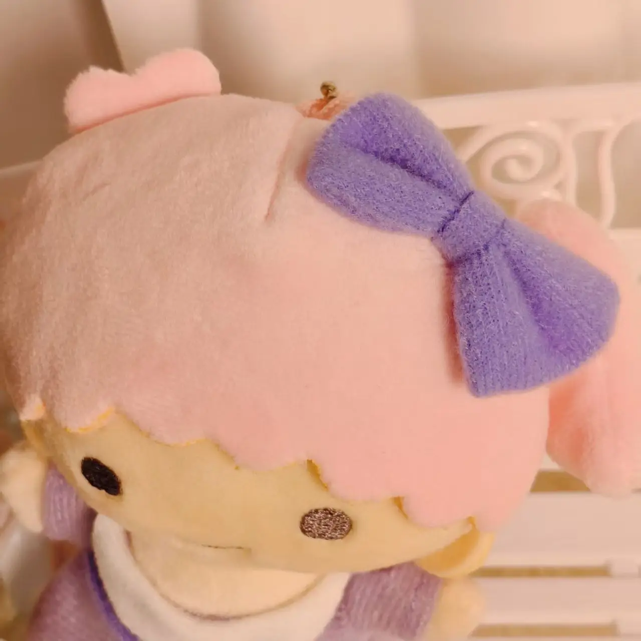 Kleine Twin Star Hanger Pluche Pop Meisjesachtig Hart Rugzak Hanger Schattig Zoet Meisje Paar Sleutelhanger Pluche Cadeau Speelgoed