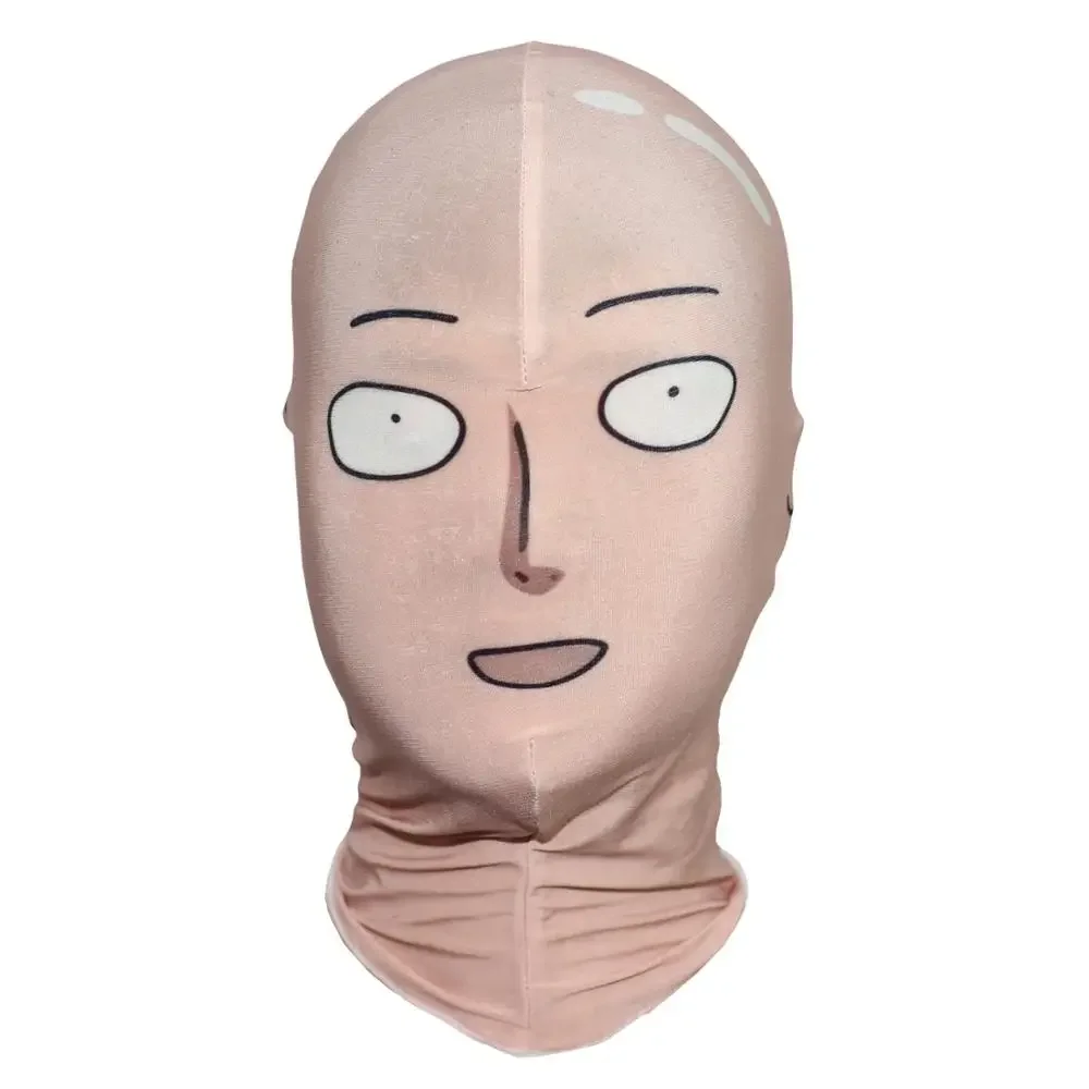 New ONE PUNCH-MAN Saitama Balaclava Ski Hood Cycling Skateboard Warmer Full Face Mask