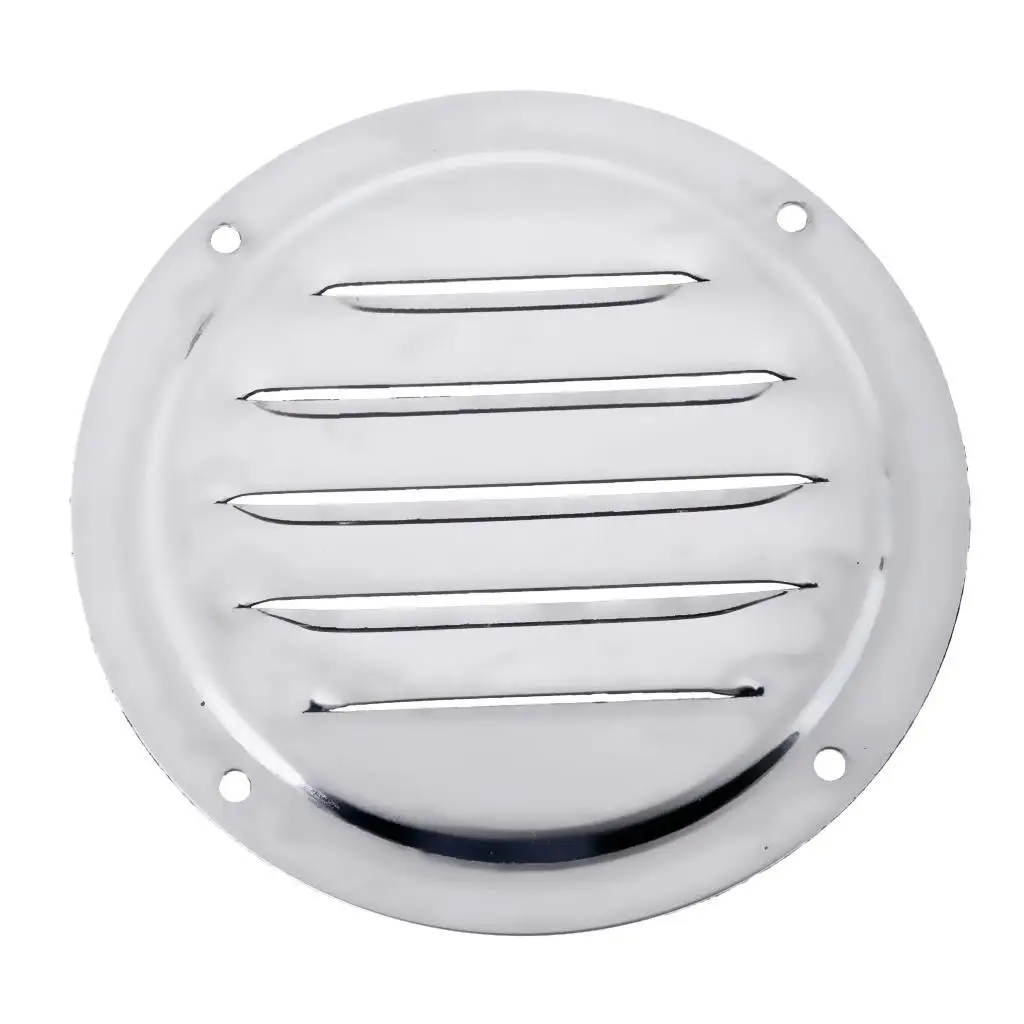 2/3/5 Stainless Steel Round Louvered Vent Cover for Marine Boat RV Yacht Caravans