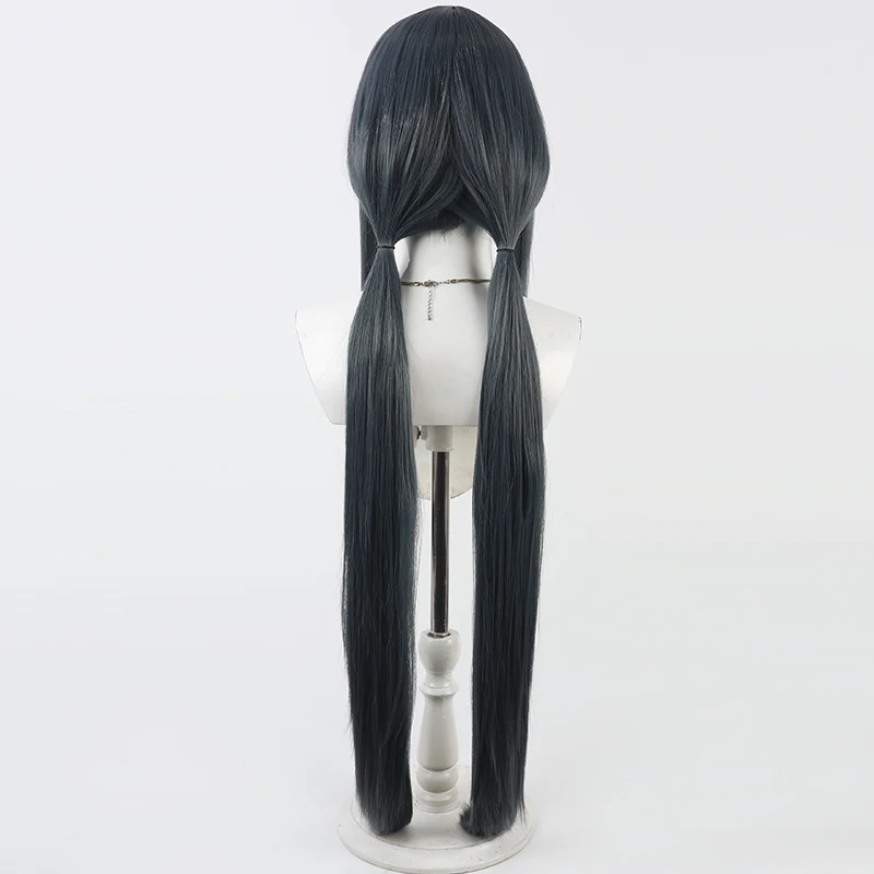 Exia Cosplay Wig Nikke Goddess of Victory 80cm Long Synthetic Hair Heat Resistant Halloween Role Play Party Carnival + Wig Cap view 5