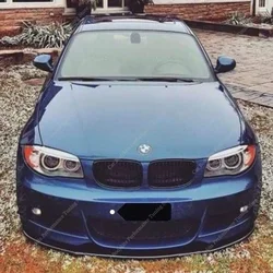 2Pcs M Performance Style Front Bumper Splitter Lip Spoiler Diffuser For Bmw E82 E88 1 Ser 118d 120i 135i 2007-2014 Lci Bodykits