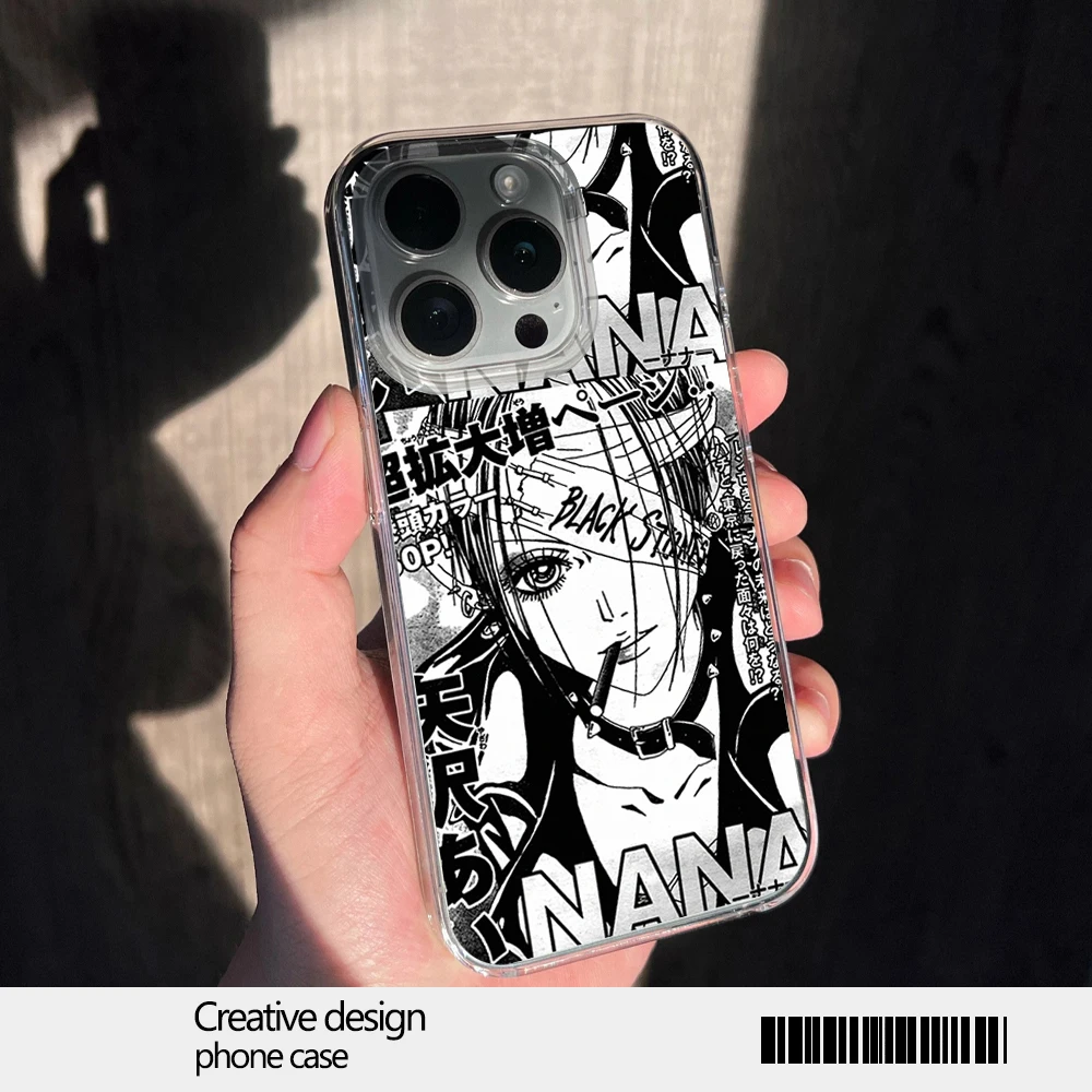 Nana Osaki Manga Phone Case for iPhone 12 11 13 14 15 16 Max Pro Plus Magsafe Magnetic Wireless Cover