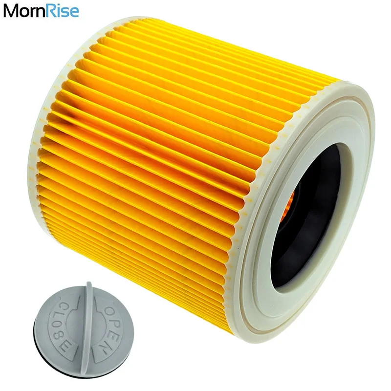 Replacement Cartridge Filter For Karcher WD3 WD 3 P SE4001 WD2 WD1 MV3 Air Dust HEPA Filters Vacuum Cleaner Accessories Parts