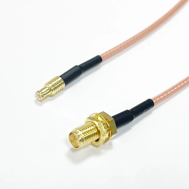 OKM 5pcs MCX / MMCX Male to RP-SMA Female RF Cable Multiple Length Nickel Plated / Gold Plated