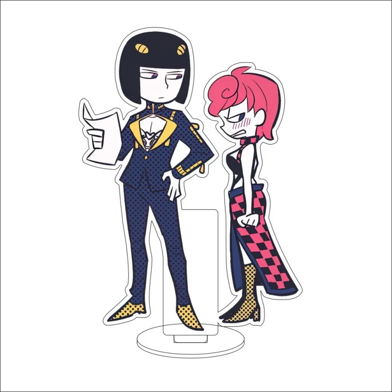 JoJo Bizarre Adventure Iggy Anime Figure Chibi Kawaii Dog Acrylic Stand Model Plate Desk Decoration Ornament Toy Keychain Gift - view 3