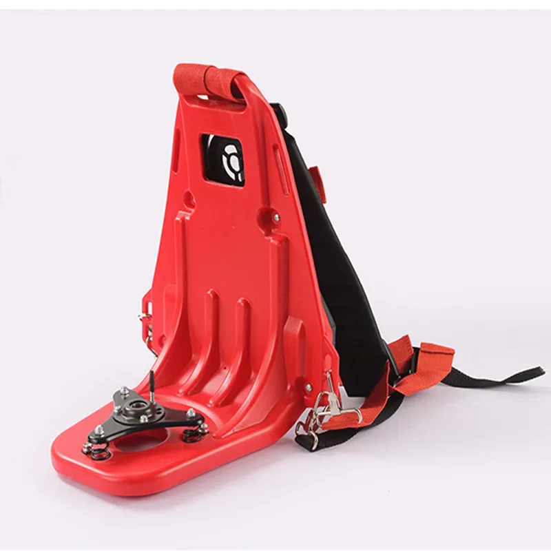 Luxury style Universal Knapsack Lawn Mower Brush Cutter Grass Trimmer Metal Seat Shock-Absorbing Frame Backpack Engine Hanger