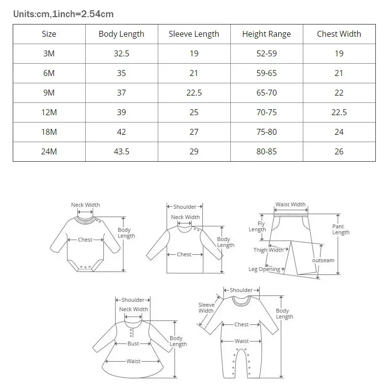 5 Packs Random Style Cartoon Print Baby Bodysuit Cotton Long Sleeve Newborn Clothes Spring Autumn Baby Bodysuit 0-24 Months