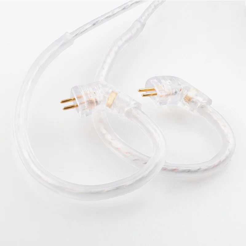 KBEAR-كابل ترقية مطلي بالفضة ، قابس فولاذي ، ميكروفون متعدد الاتجاهات OFC Pro ، نوع KZ-B ، QDC ، 2PIN ، 3.5 مللي متر ، ST10 ، عالية النقاء ، 0.78