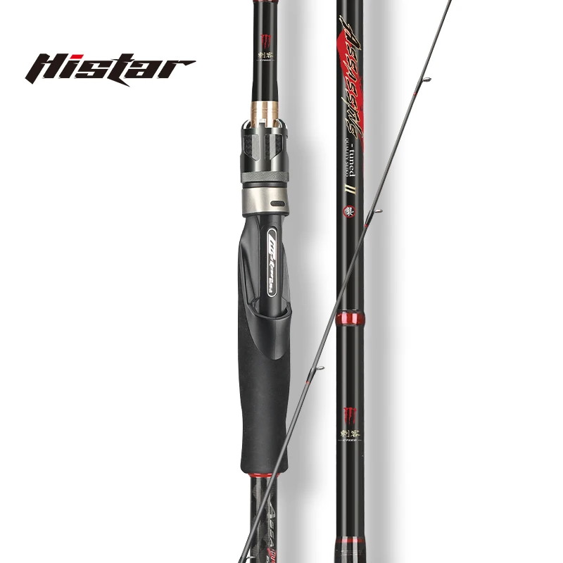 

Histar Assassins II New 1.55-1.68m 40+30T Toray High Carbon Tape DKK-A Ti Alloy Guide Fast Action UL-MH Hardness Fishing Rod