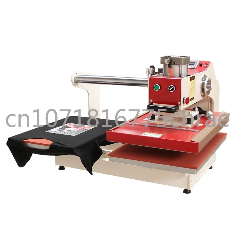 

Pneumatic Slide Up Dual Station Hot Stamping Machine Heat Transfer PrintingSending