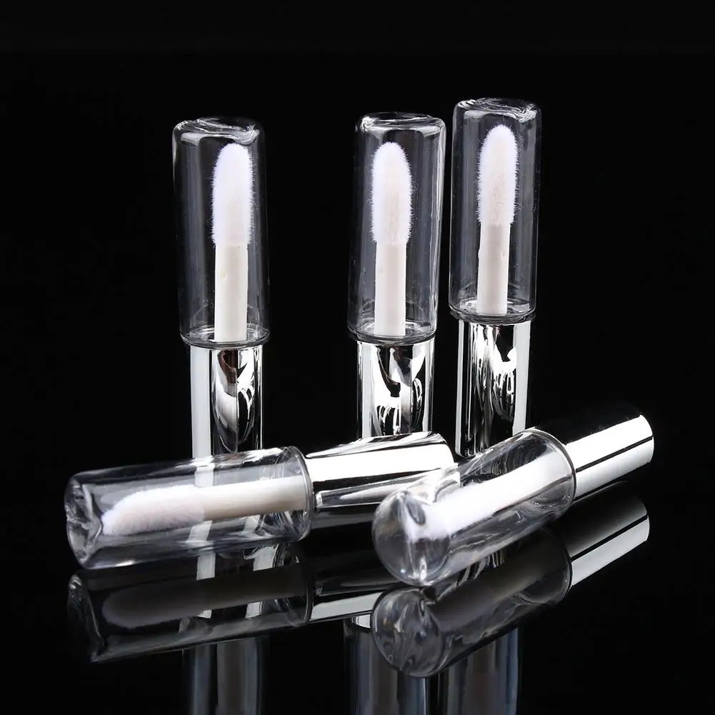 45pcs Transparent Cosmetic Lip Gloss Tubes DIY Mini Lipstick Bottles 1.2ml Beauty Makeup Tool Sample Container