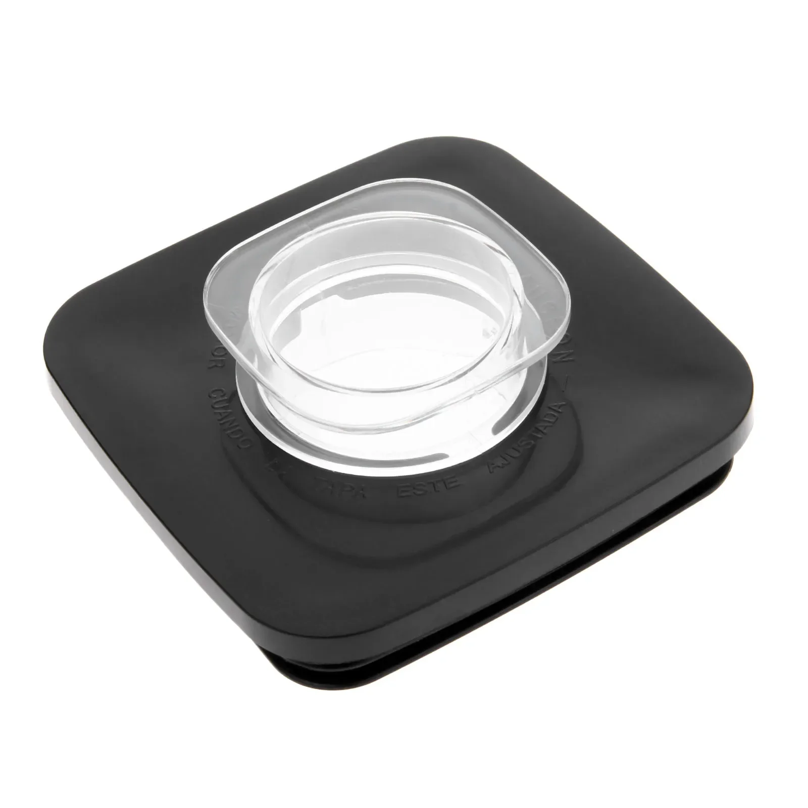 2pcs/set Replacement Square Jar Lid & Center Filler Cap for Square Top Glass or Plastic Oster Blender Kitchen Blender Parts