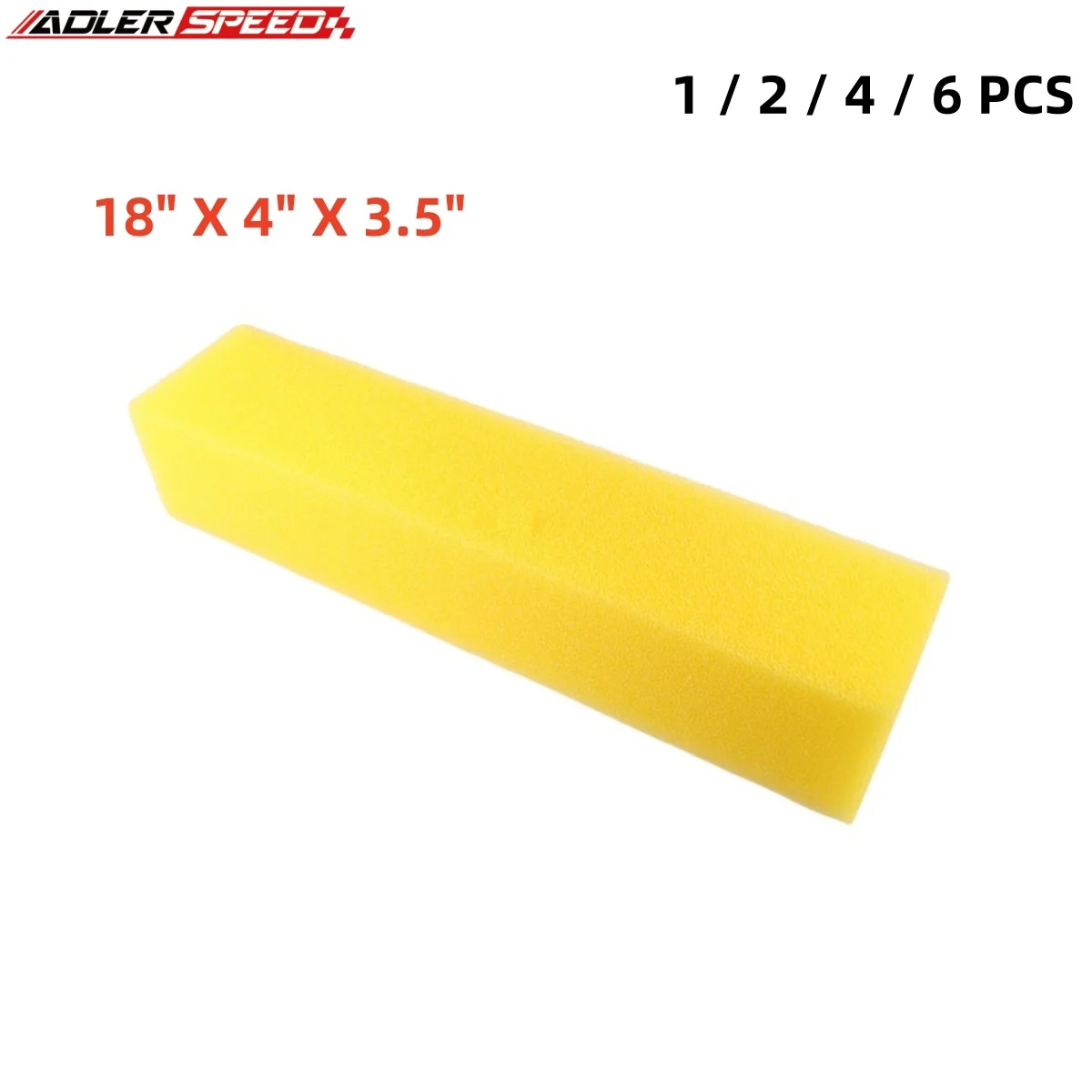 2 / 4 / 6 PCS Single Anti-Slosh Fuel Cell Foam 18