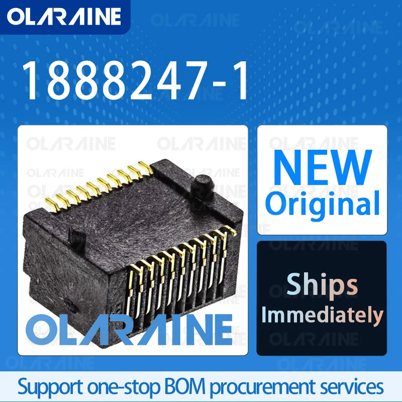 

20/50/100Pcs 1888247-1 100% brand new and original IC chip I/O connectors 20 Position