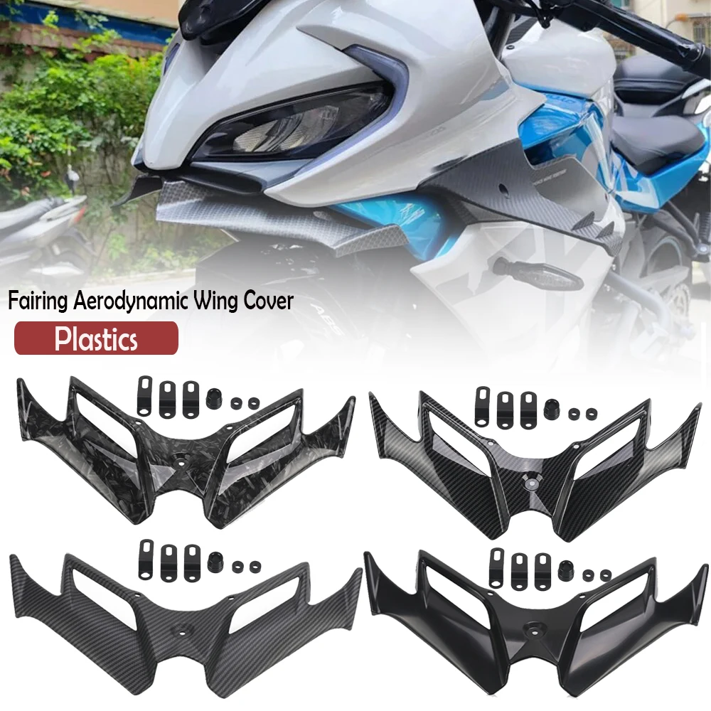 

For CFMOTO 450SR 2024 2023 2022 450 SR 450SS Moto Front Fairing Aerodynamic Winglet Lower Cover Protection Guard Fixed Wind Wing