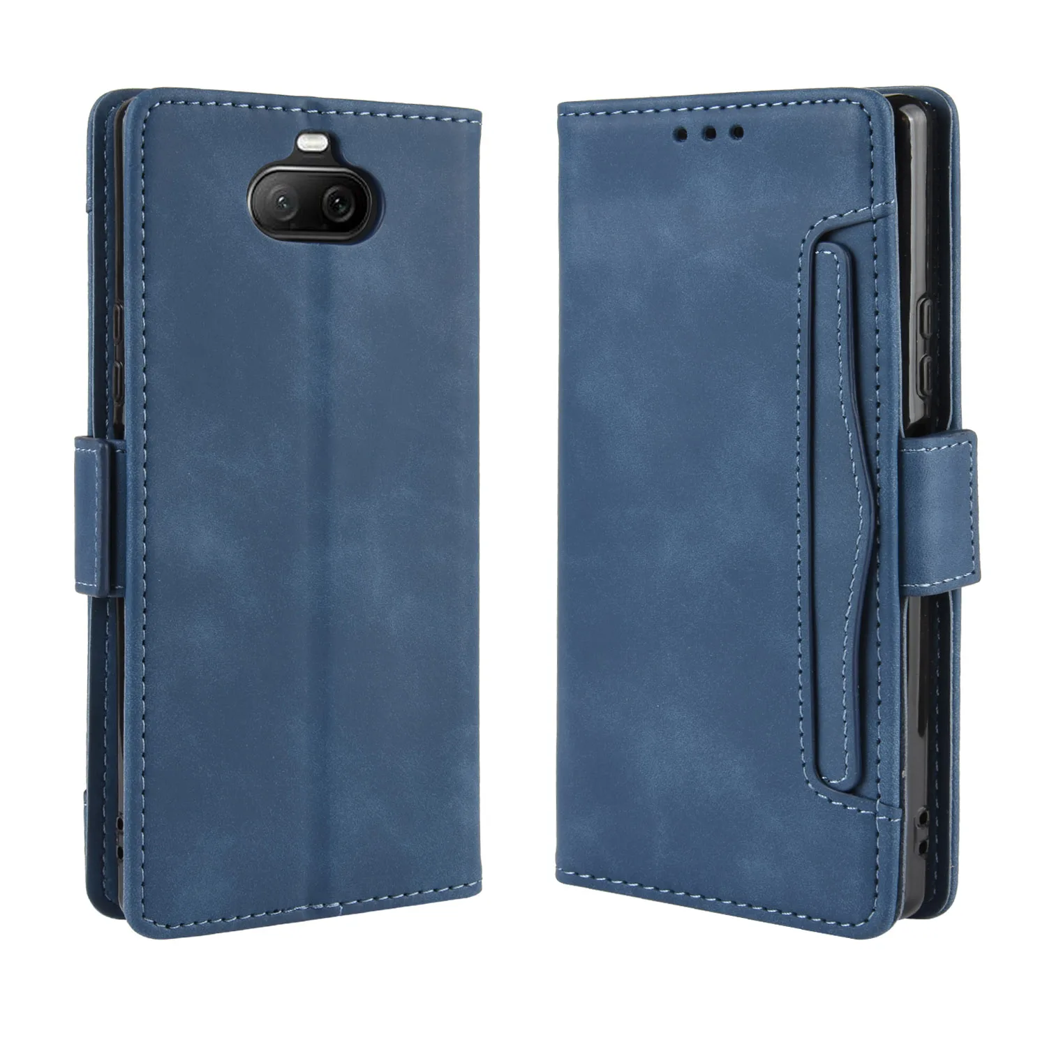 Flip PU Leather Cover For Sony Xperia 8 Lite J3273 6.0