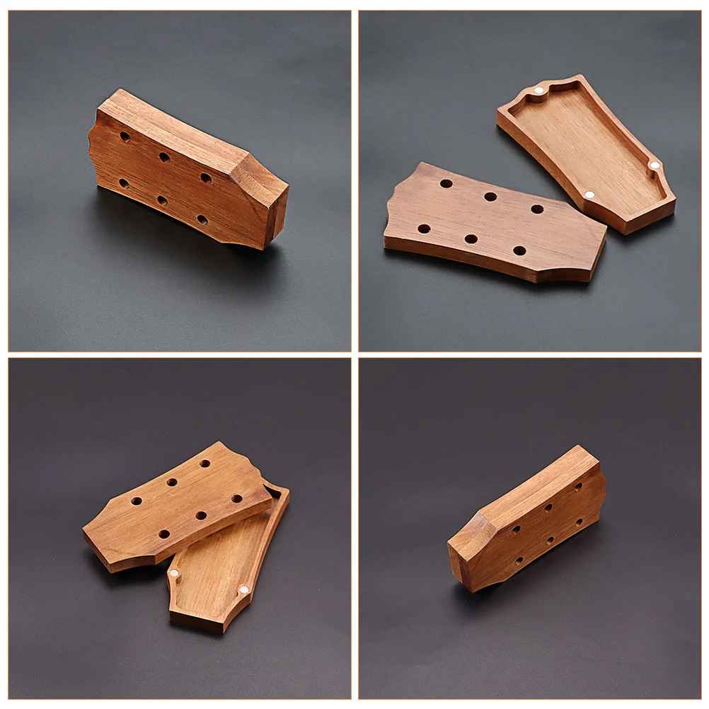 

Guitar Pick Case Picks Container Wood Organiser Plectrum Storage Base Bass Boxes