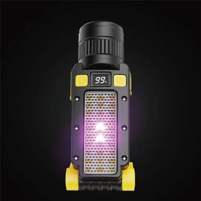 

Y67A-LED ультра яркий фонарик USB перезаряжаемый уличный водонепроницаемый аварийный фонарь для кемпинга и рыбалки