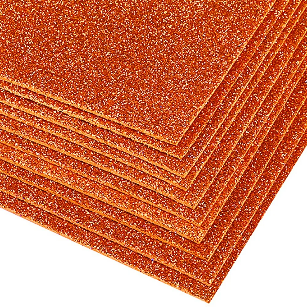 

New Flash Colorful Glitter Foam Paper EVA A4 Handmade Paper Thick Handcraft Cutters Paper
