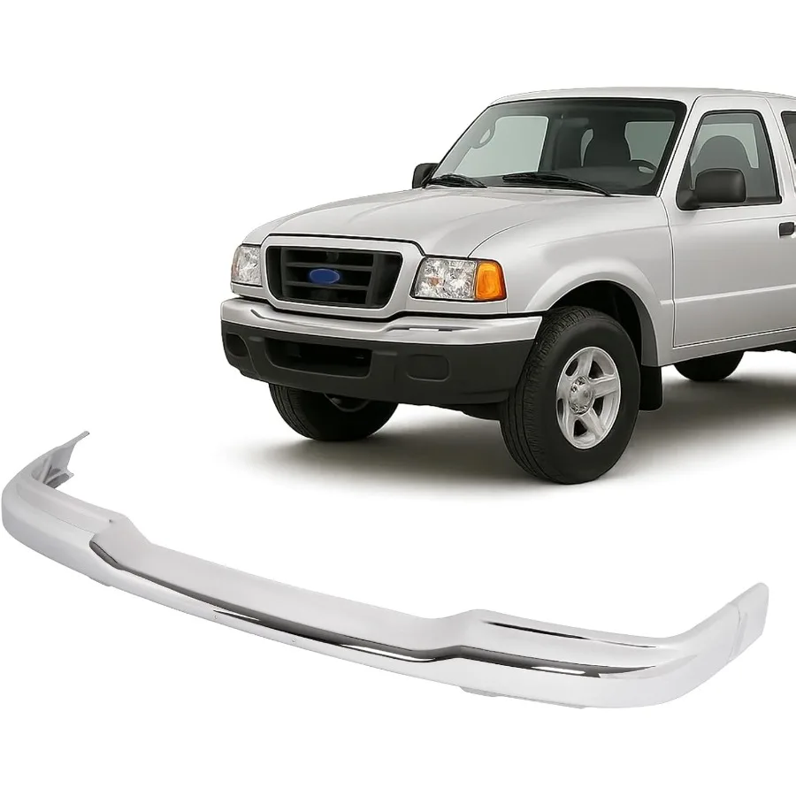 

Крышка переднего бампера, совместимая с Ford Ranger Edge 2WD 20012005, замена противотуманных фар для 1L5Z17757BA FO1002369, бампер Fac