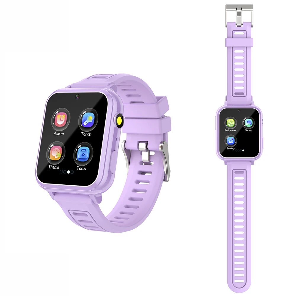 

Children's Puzzle Game Watch Toy, High-definition Dual Camera, Music, 24 Puzzle Games, Alarm Clock, Flashlight, Pedometer, Etc.,