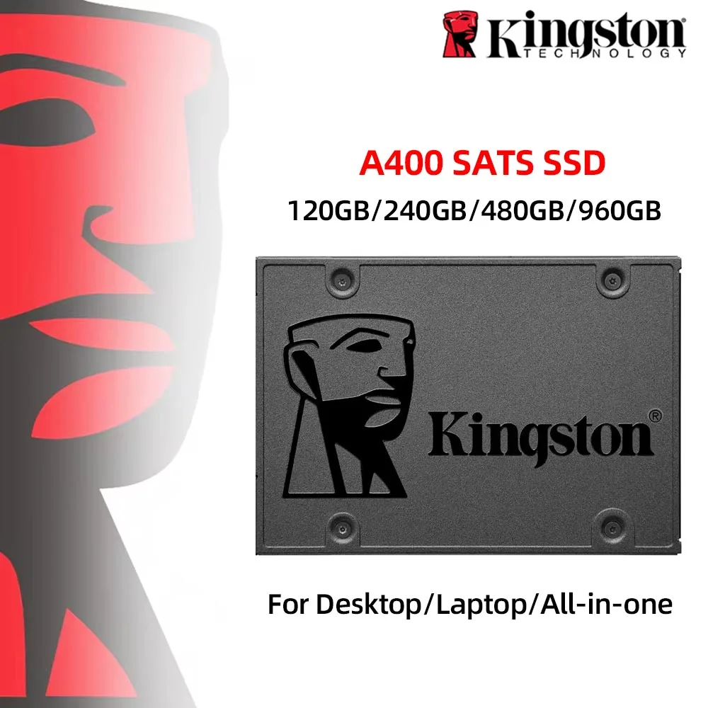 

Kingston A400 SSD 120GB 240GB 480GB 960GB SATA III 2.5 inch Internal Solid State Drive HDD Hard Disk Laptop/Desktop/All-in-one