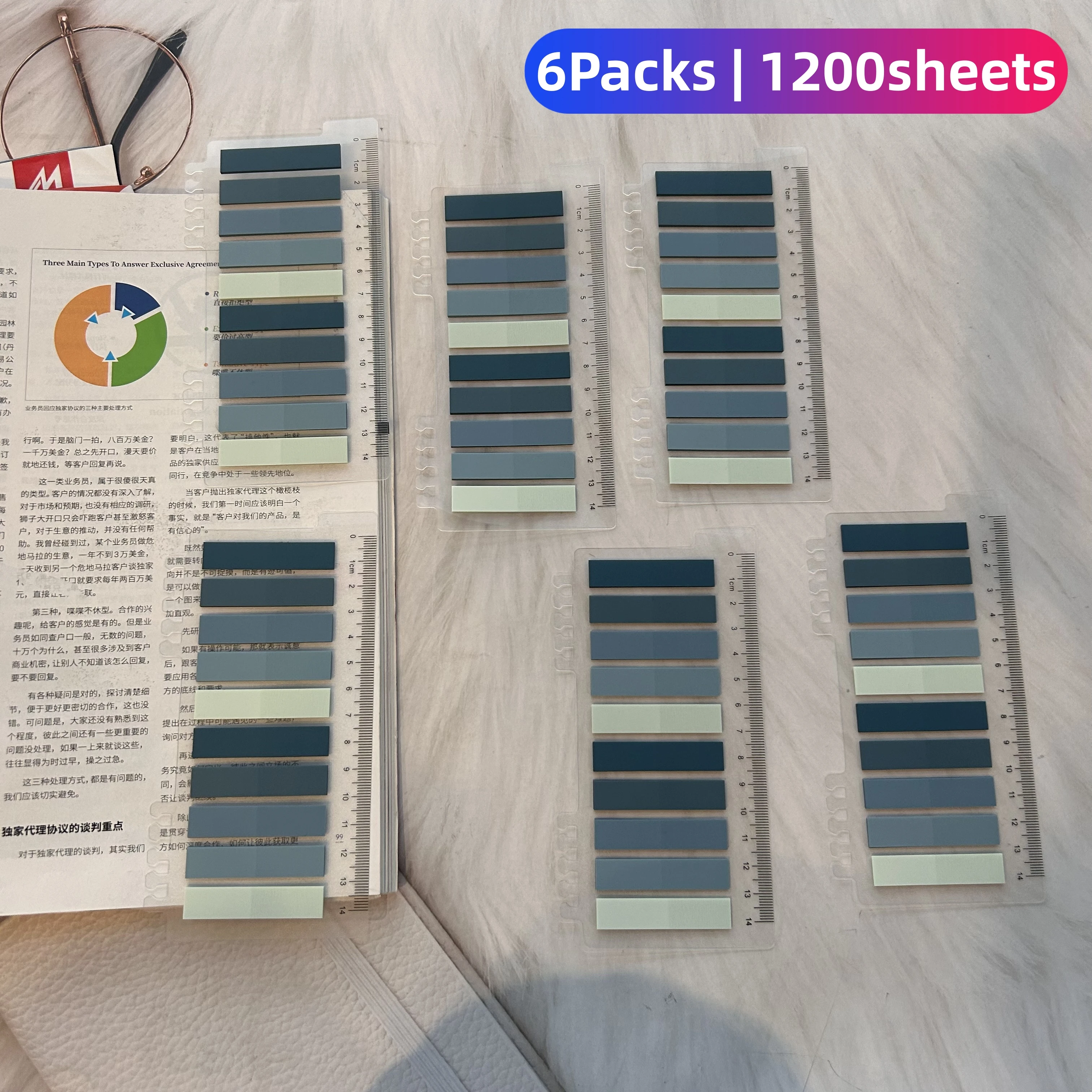 

Вкладки индекса 2400 шт., прозрачные водонепроницаемые липкие заметки, самоклеящиеся маркеры страниц для классификации файлов, планировщиков и офисных принадлежностей