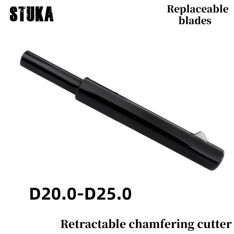 D20.0-25.0 Retractable Chamfering Cutter up and down once Replaceable blades flexible deburring artifact trimming tool