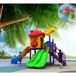 Amusement Park Children Play Game Outdoor Playground Slide