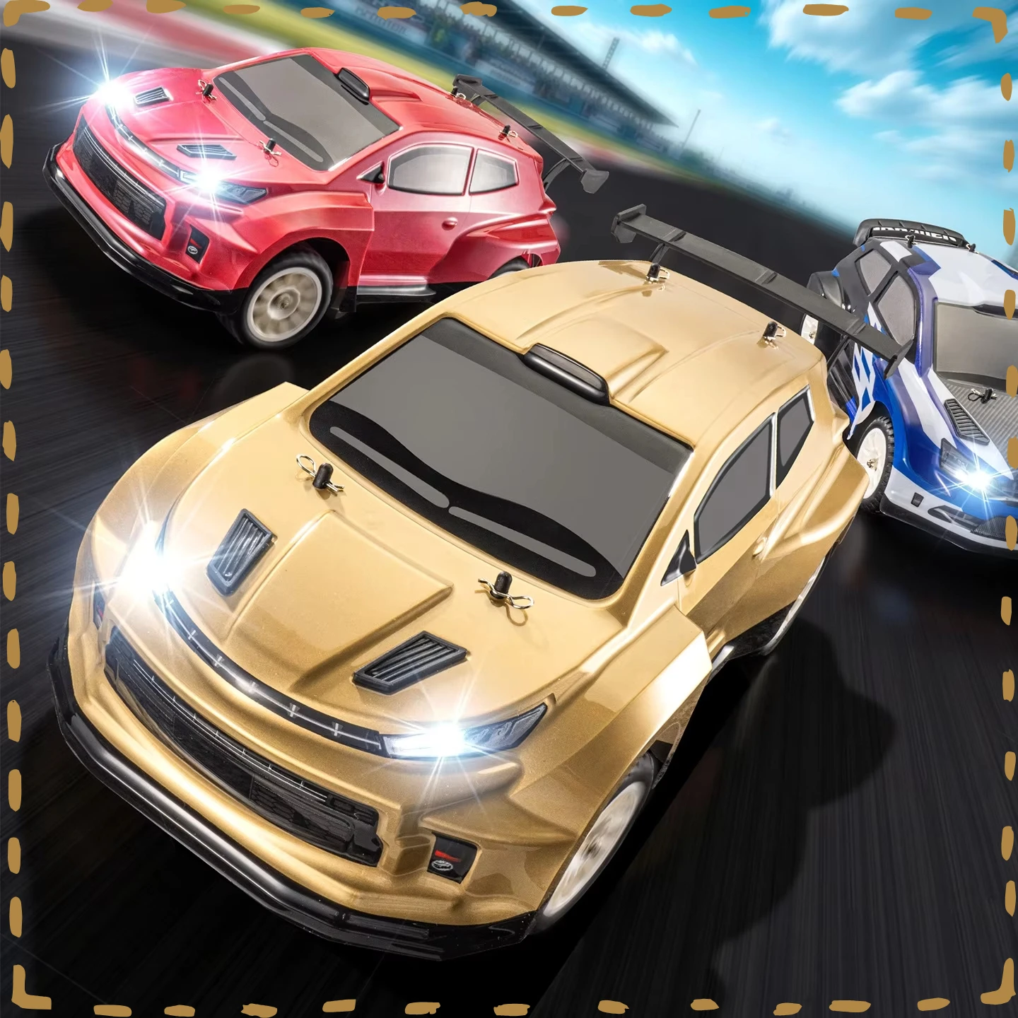 1:12 Full Scale Remote Control Car Upgrade Version Three Years Four-Wheel Drive Drifting Rally Car with Gyroscope SY1204