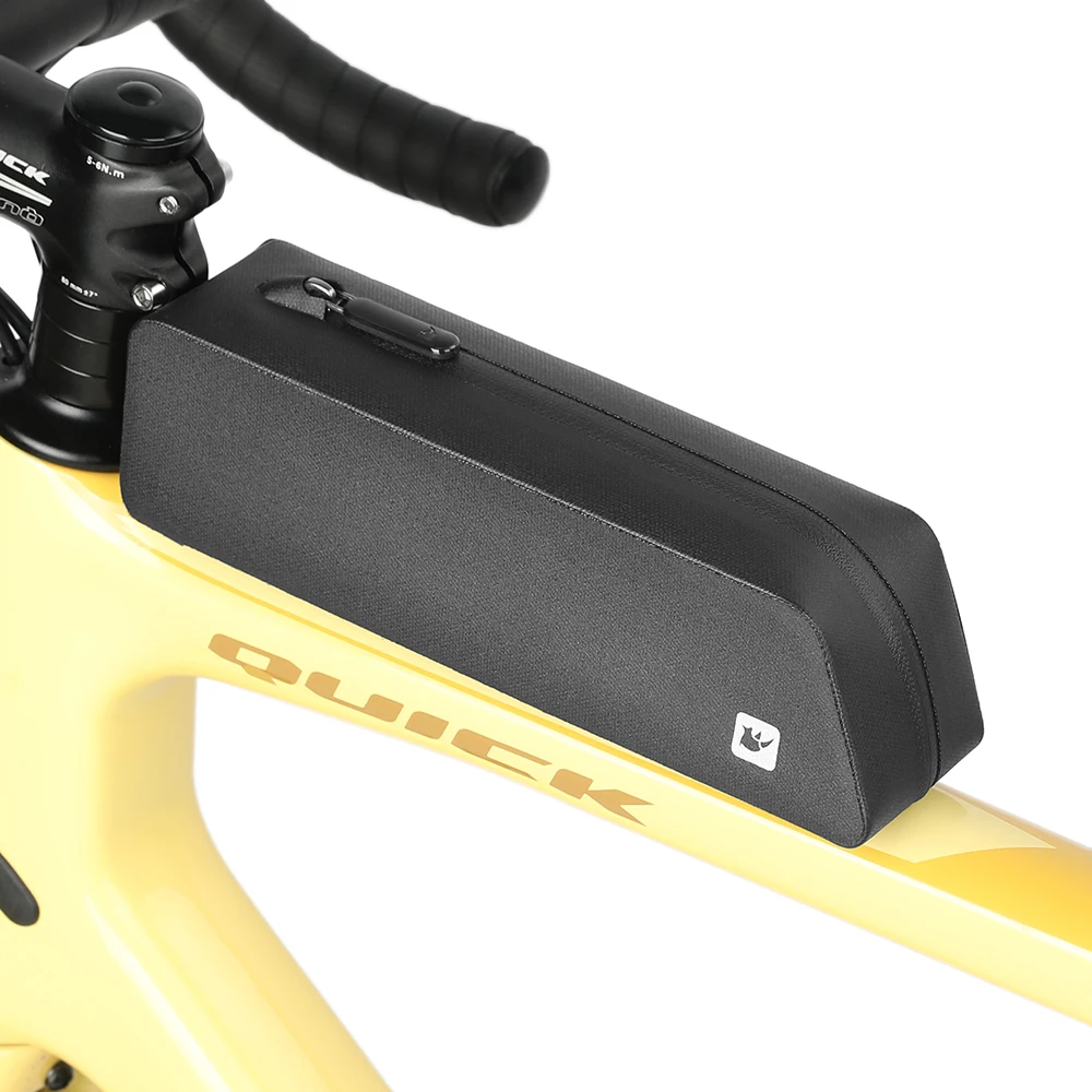 AliExpress Rhinowalk Bike Top Tube Bag Waterproof Case With Bolt Mounted & Strap Aerodynamic Low Drag For Triathlon Gravel Mtb Road Bike