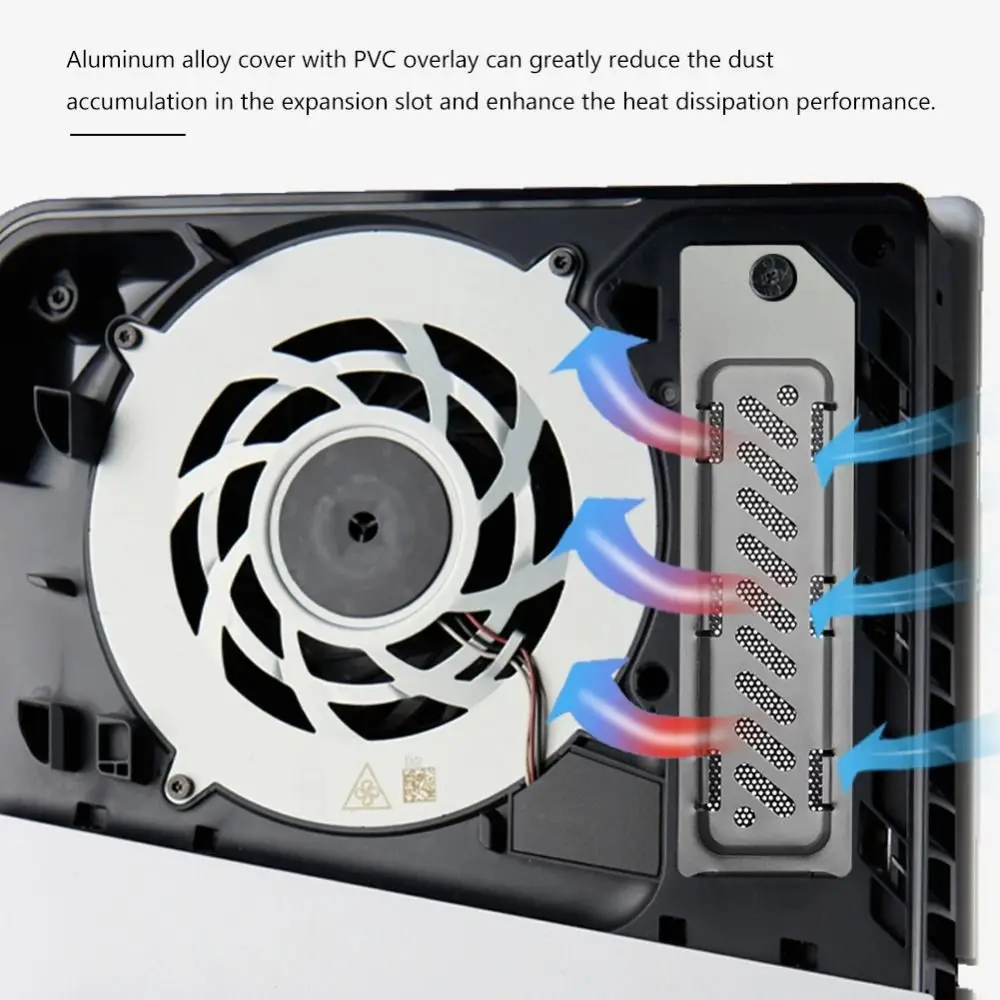 Professional Aluminum Alloy SSD Heat Sink Heatsink Cooling SSD Radiator SSD Cooler for PS5 slim/ PS5 Pro