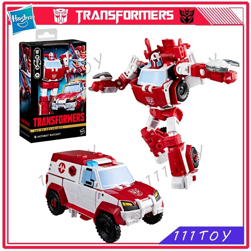 In Stock Hasbro Transformers Classic Toys Age Of The Primes Deluxe Ratchet Action Figures Robot Toy Collectibles Gifts Hobbie