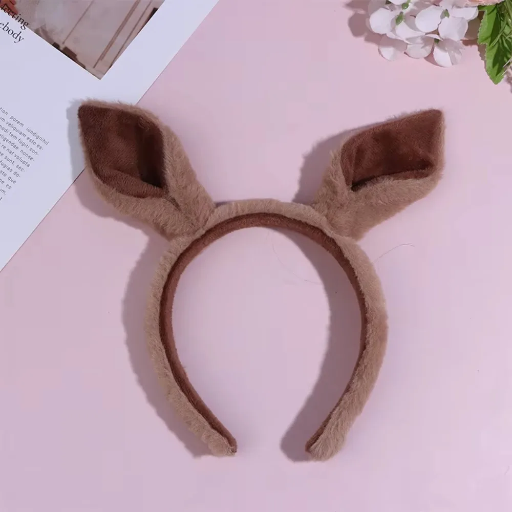 

Kawaii Horse Ear Headband Cute Simulation Animal Ears Shape Animal Ears Hair Roop Cartoon Animal-shaped Headwear