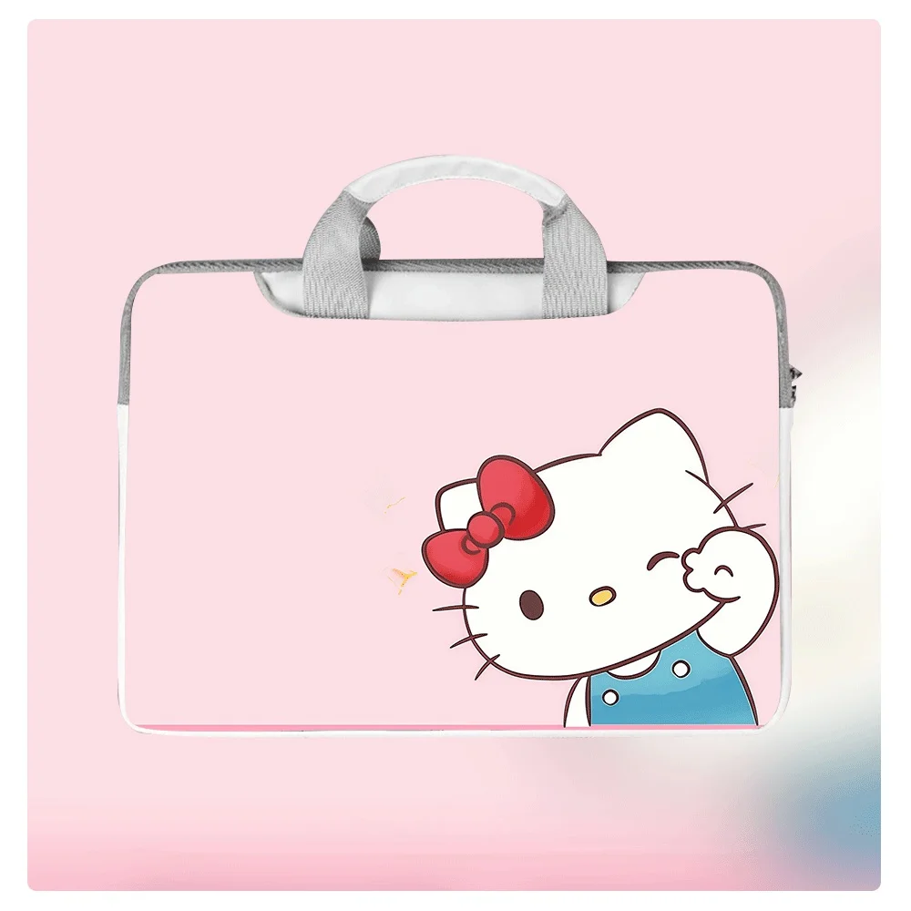 

Stylish Hello Kitty Laptop Bag 13 14 15 16 Inch Large Capacity Waterproof Laptop Sleeve with Pockets for Travel Work Office Gift