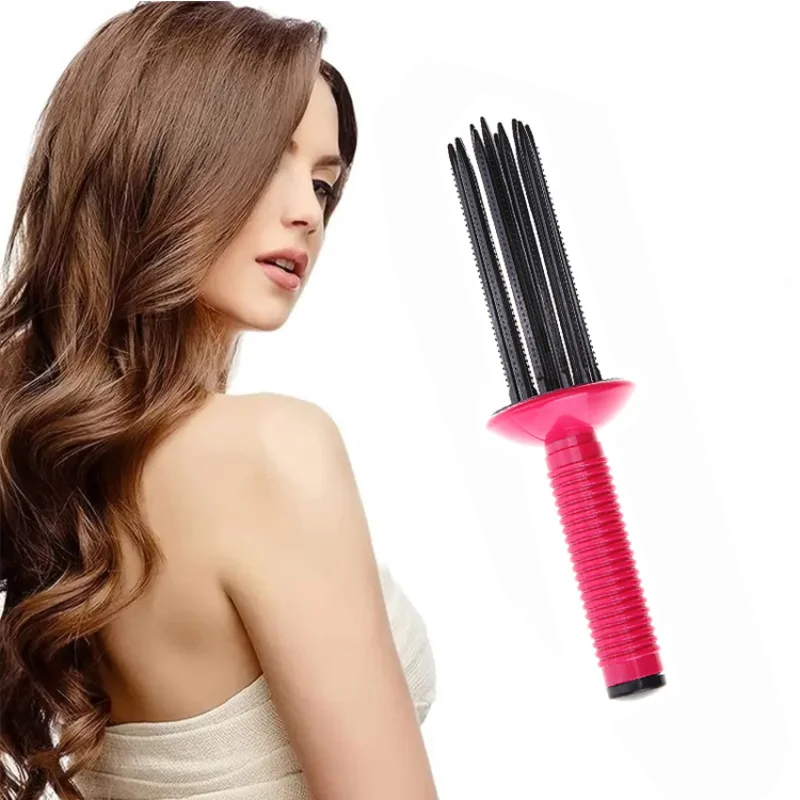 Pente de cabelo profissional, Ferramenta de penteado sem calor, Air Volume, Fofo, Modelador de estilo, Cachos, Salão