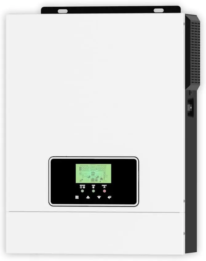 3000W Solar Inverter 24V Pure Sine Wave All-in-One Solar Inverter Charger MPPT Tracking Lead-Acid/Lithium Battery Support