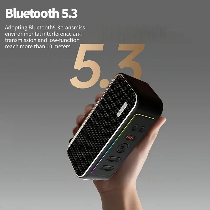 سمّاعات بلوتوث محمولة 30 واط لاسلكي TWS ستيريو ثلاثية الأبعاد مكبر صوت محيطي مركز الموسيقى في الهواء الطلق IPX5 مقاوم للماء TF AUX مضخم الصوت #4