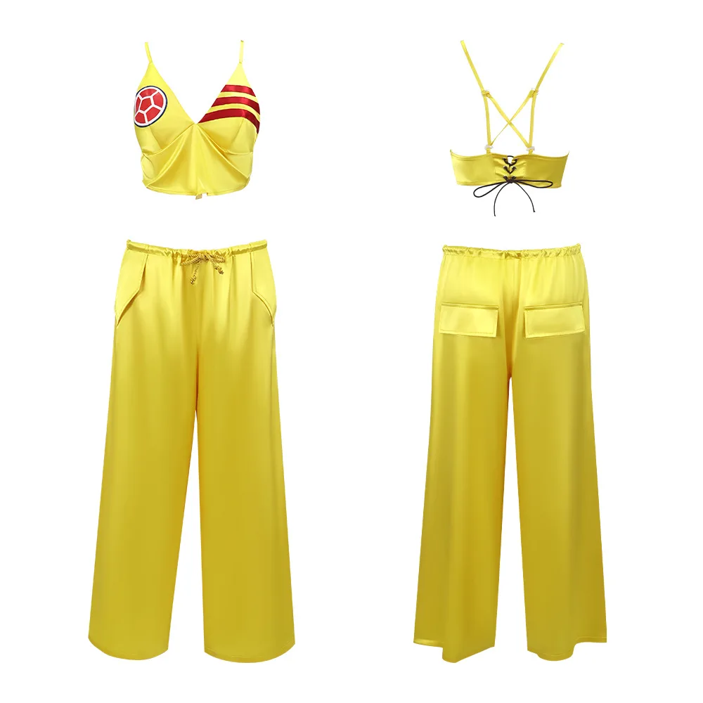 Costume de cosplay Shakira, costume de cheerleading, costumes de performance, uniforme complet, ensemble pour femme adulte, tenu