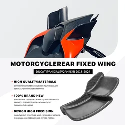 Tail Fixed Wing 100% Carbon fiber For DUCATI Panigale V2 V4 V4S V4R Streetfighter V2 V4 V4S V4R 2018-2024 Motorcycle Winglets