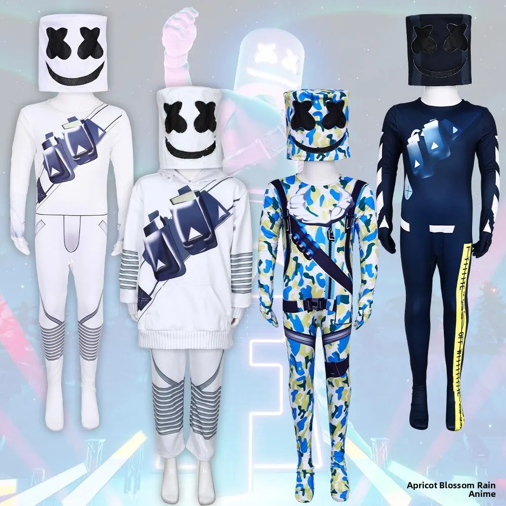 

Хэллоуин 5Marmello DJ костюм из сладкой ваты комплект сценический костюм женская традиционная одежда этнический наряд для выступлений