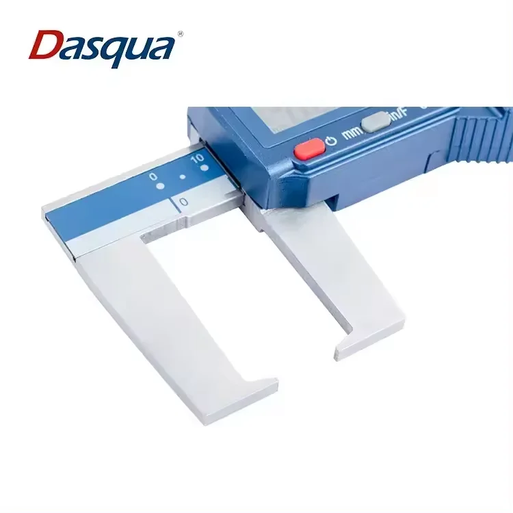 Dasqua IP54 0-150mm 0-200mm 0-300mm Solid Stainless Steel Neck Digital Outside Point Grooves Caliper Measuring Tool