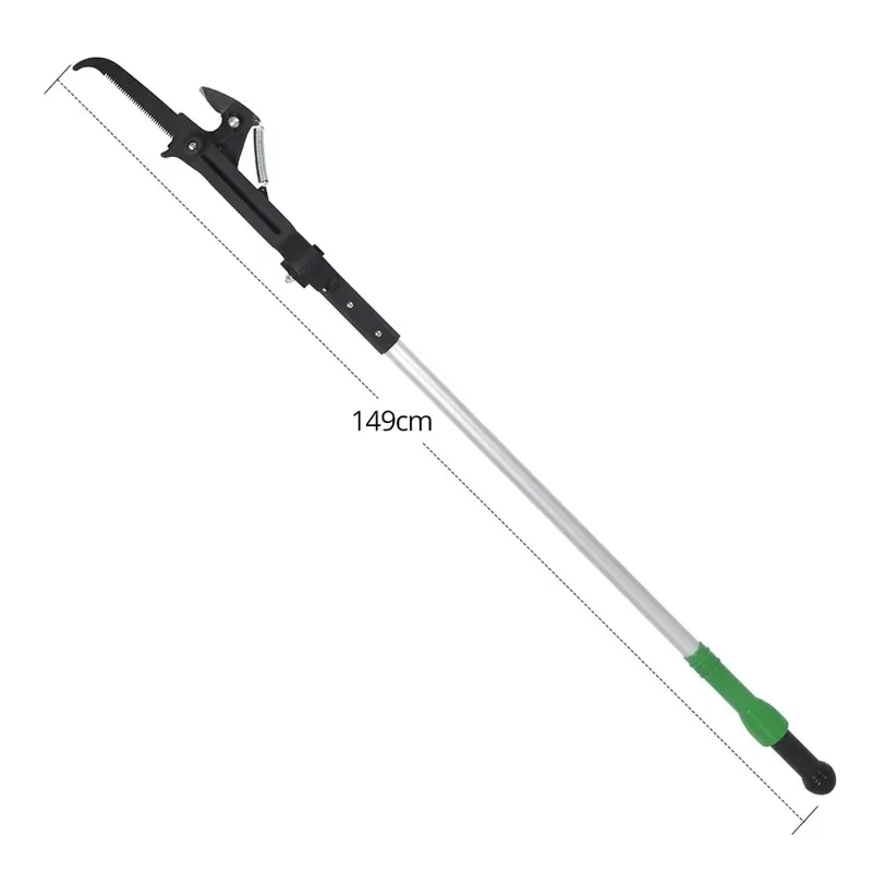 2026 Latest for VERTAK Long Handle High Branch Tree Cutting Pole Saw for Pruning Trimming Lopping Retractable Aluminum Alloy
