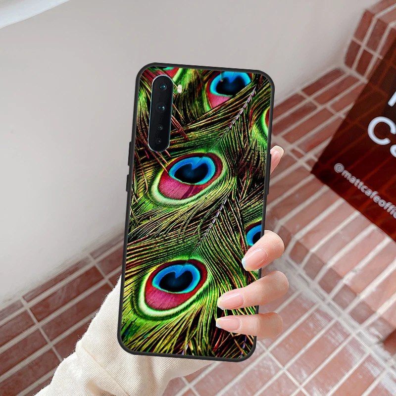 Чехол с павлиньими перьями для OnePlus 9 10 Pro Ace 8T 9R 9RT 10R 10T, чехол для OnePlus Nord CE 2 N20 N10 N100