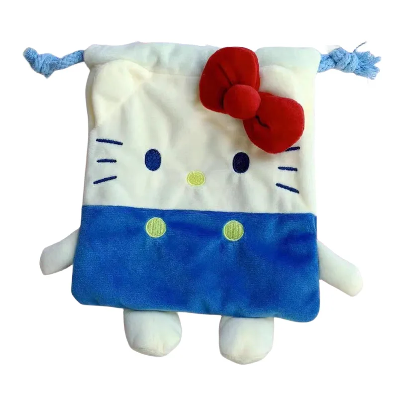 Sanrio Cosmetics Storage Bag Cute Plush Bundle Pocket